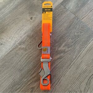 Carhartt Bright Orange Dog Leash Large 6 ft Reflective Durable Claw Clasp